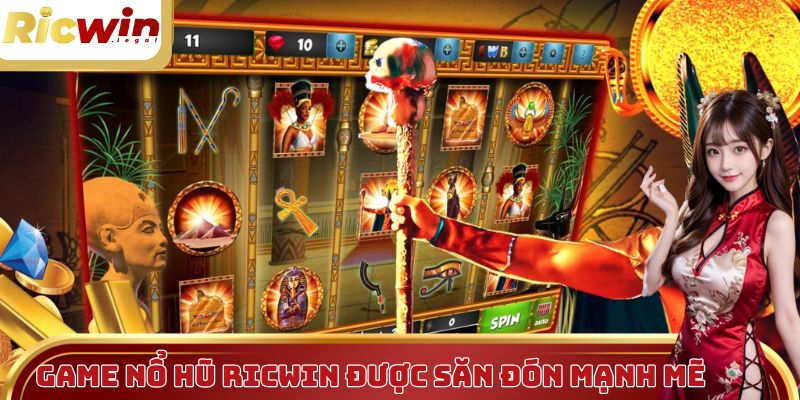 Game nổ hũ tặng tiền Ricwin được săn đón mạnh mẽ