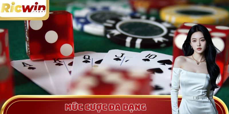 Các mức cược Sicbo online rất đa dạng